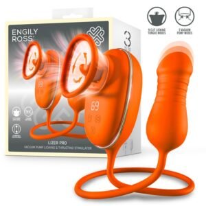Lizer Pro Estimulador con Lengua Oscilante, Bomba de Va