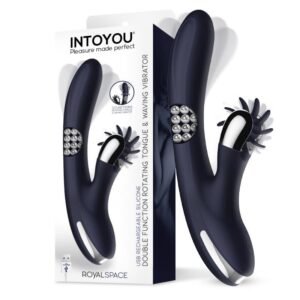 Royalspace Vibrador con Lenguas Estimuladoras y Bolas I
