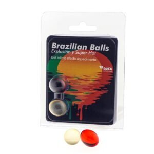 Set 2 Brazilian Balls Excitante Efecto Supercalentamiet