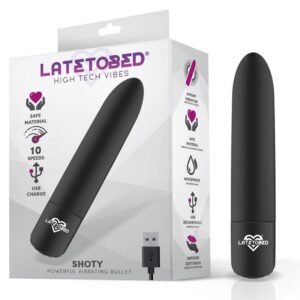 Shoty Bala Vibradora USB 10 Velocidades Potente Motor N