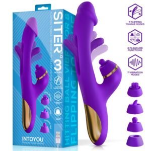 Siter 2.0 Vibrador con Lengua Flapping, Golpeteo y Cabe
