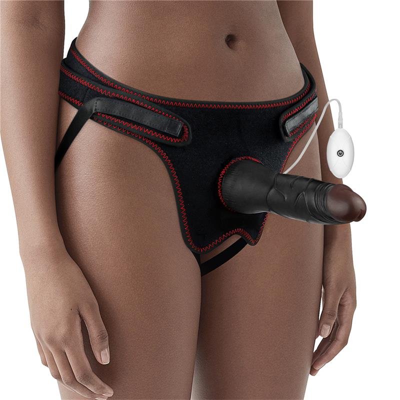 Arnés Ajustable con Dildo 10 Vibraciones 7.5 - Imagen 2