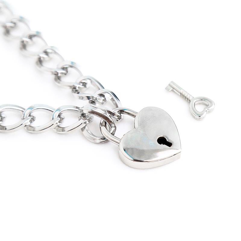 Collar con Candado Metal Talla M 44 cm - Imagen 2