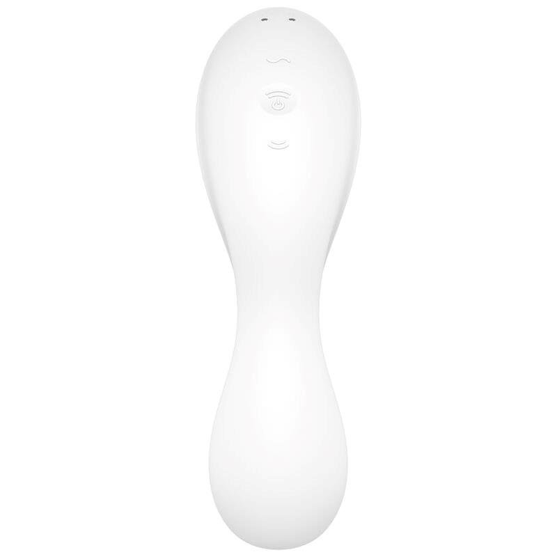 Curvy Trinity 5 con APP Satisfyer Connect Blanco - Imagen 3