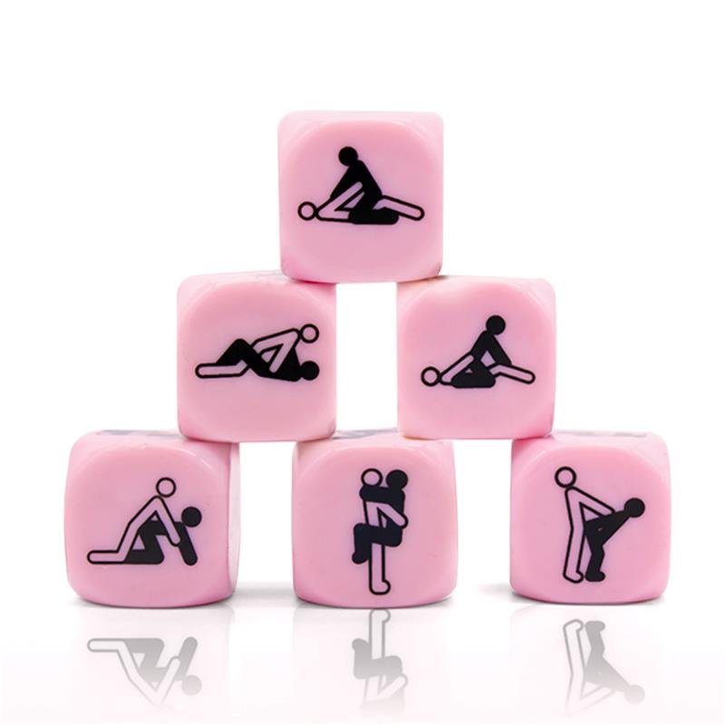 Dado Kamasutra Pictogramas 6 Posturas 25 mm - Imagen 2