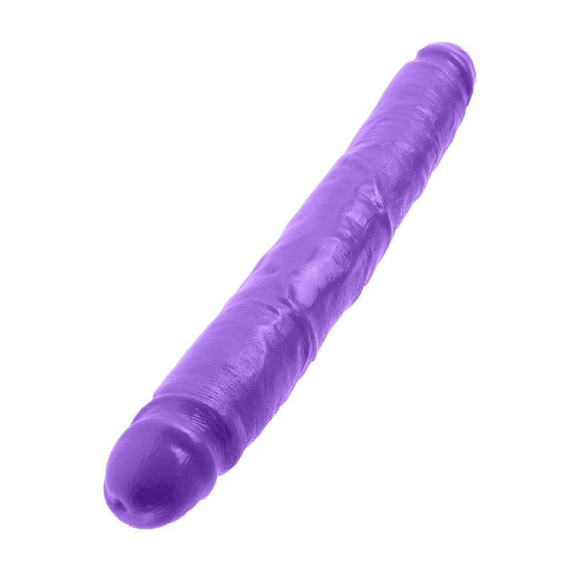 Dildo Doble 30,5 cm Púrpura - Imagen 3