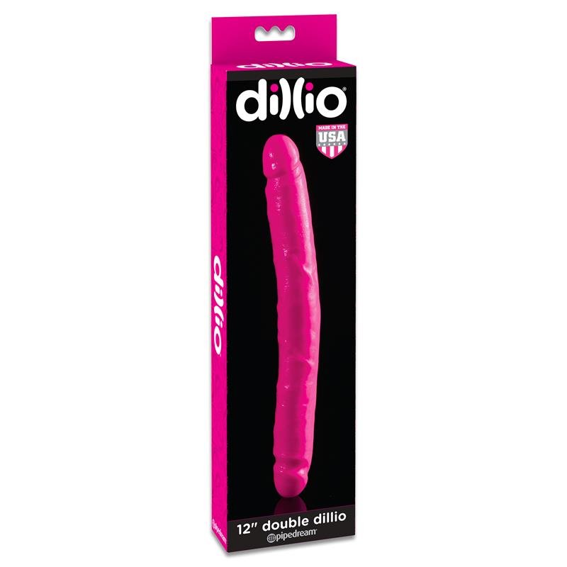 Dildo Doble 30,5 cm Rosa - Imagen 2