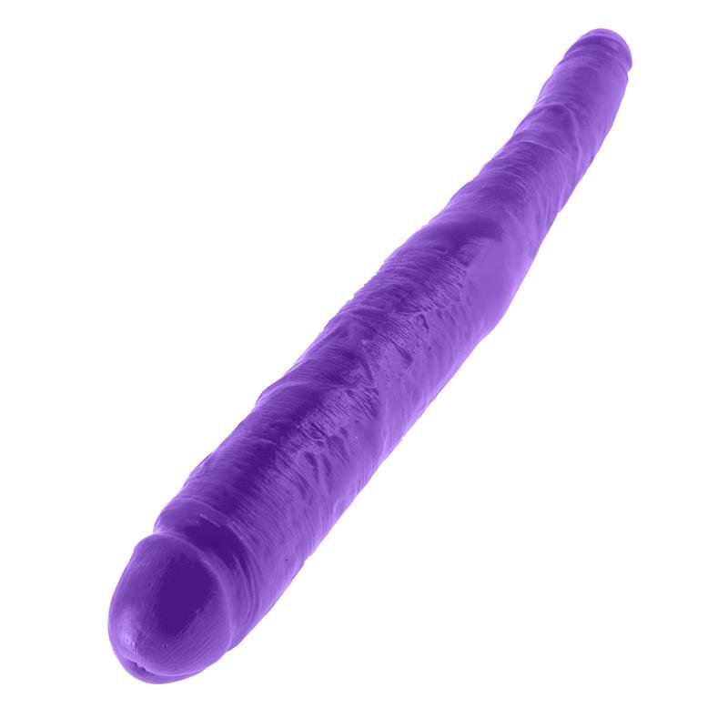 Dildo Doble 40,6 cm Púrpura - Imagen 2