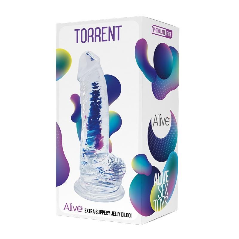 Dildo Jelly Torrent 20.6 cm - Imagen 2