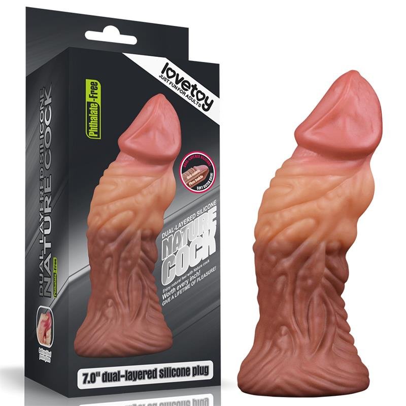 Dildo Nature 7 Dual Layer - Imagen 2
