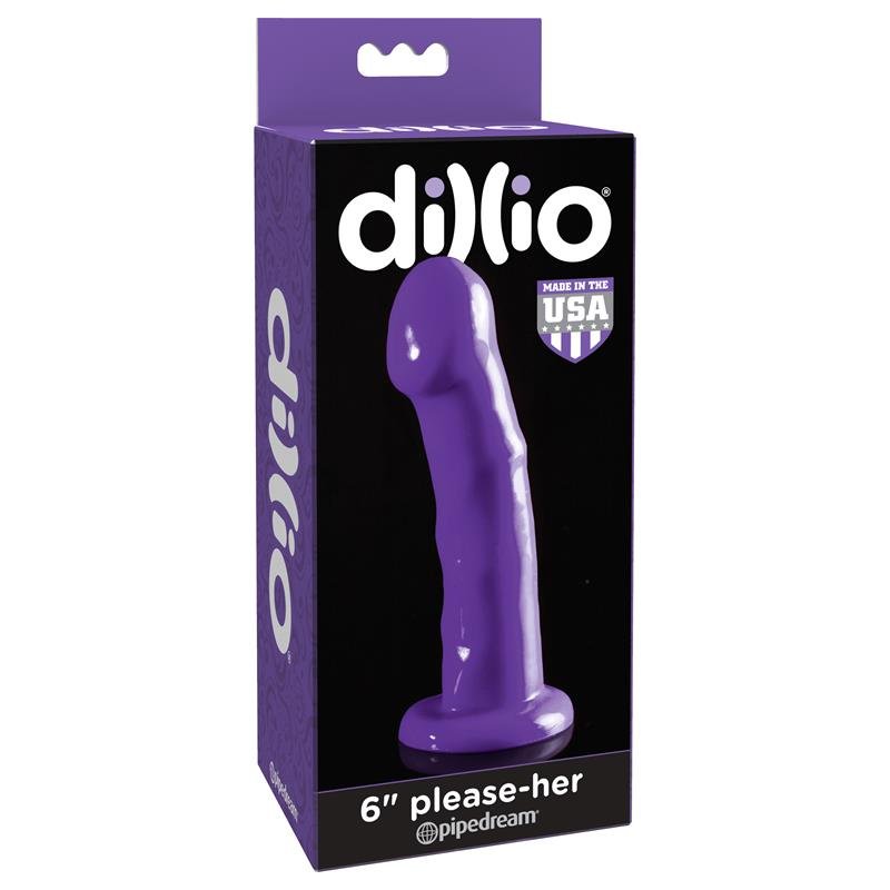 Dildo Please Her 16,5 cm Púrpura - Imagen 2