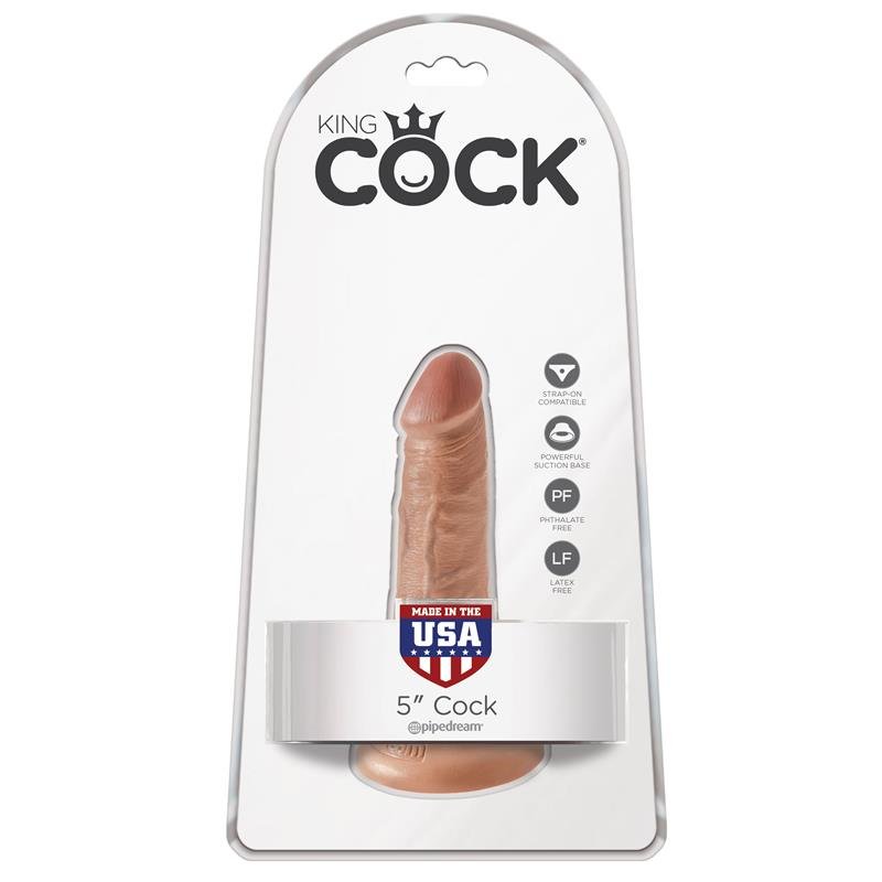 Dildo Reaslista 5 Bronceado - Imagen 2