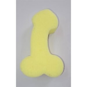 Esponja Forma Pene Amarillo