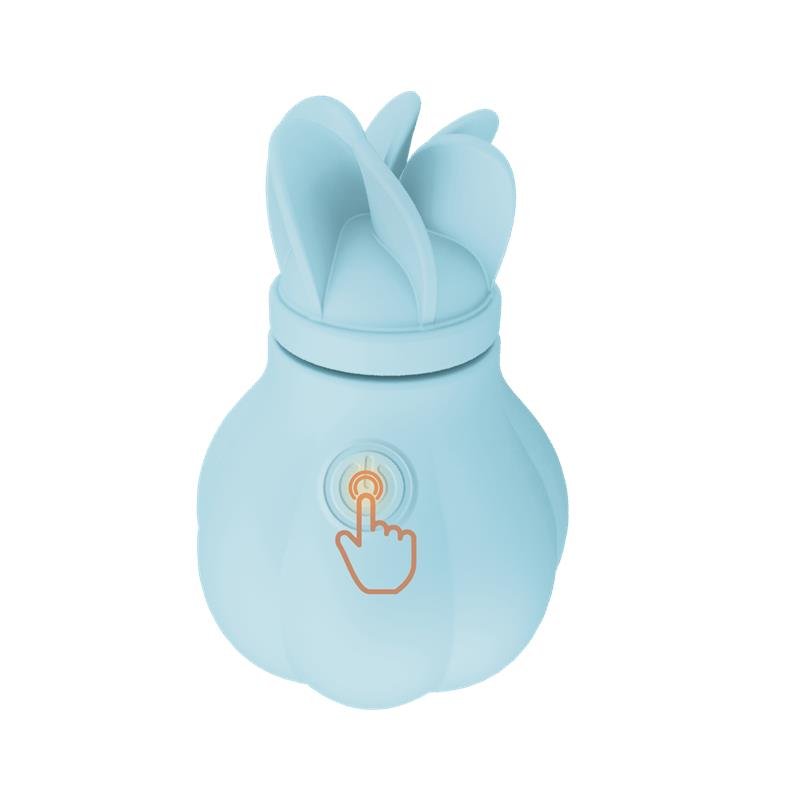 Estimulador Caress Vibración y Rotación Light blue - Imagen 2