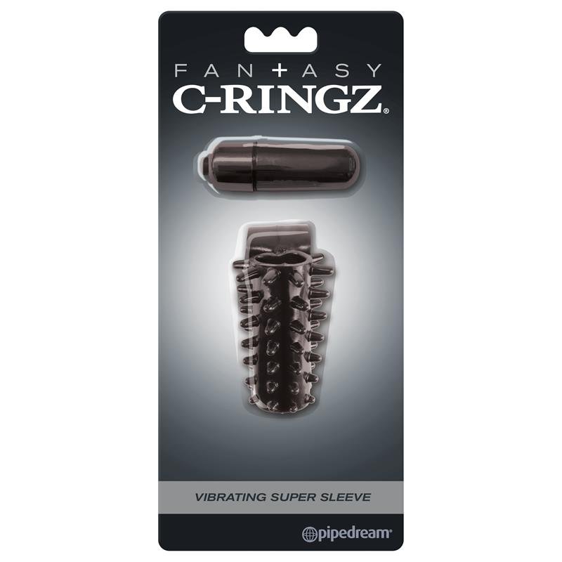 Fantasy C-Ringz Super Jaula Vibradora Negra - Imagen 3