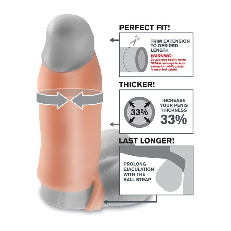 Fantasy X-tensions Real Feel Potenciador XL - Color Natural - Imagen 2