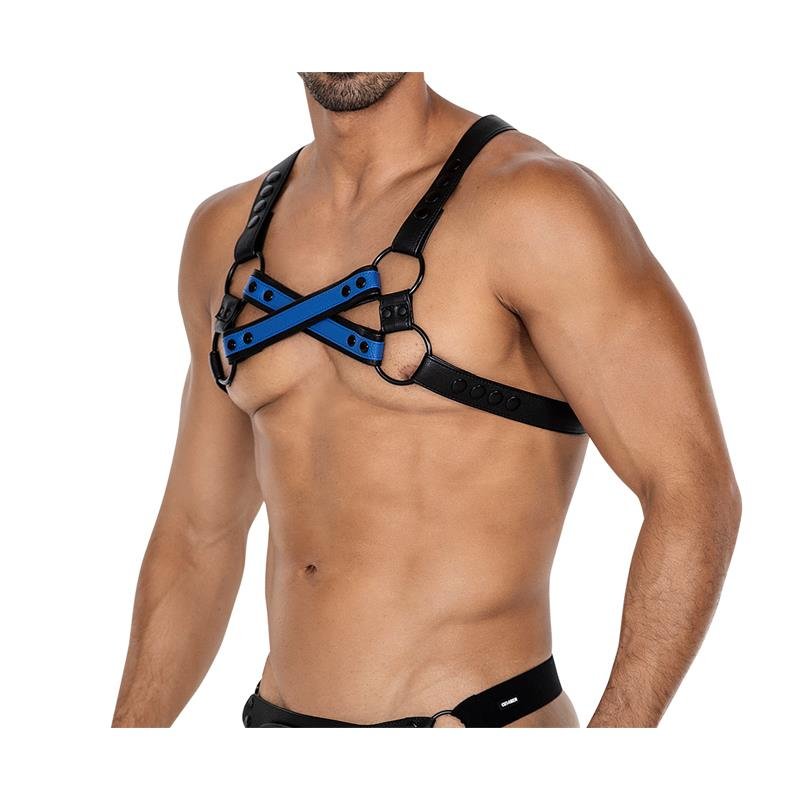 H4RNESS06 Arnés de Pecho 4WAY Azul Talla Única - Imagen 3