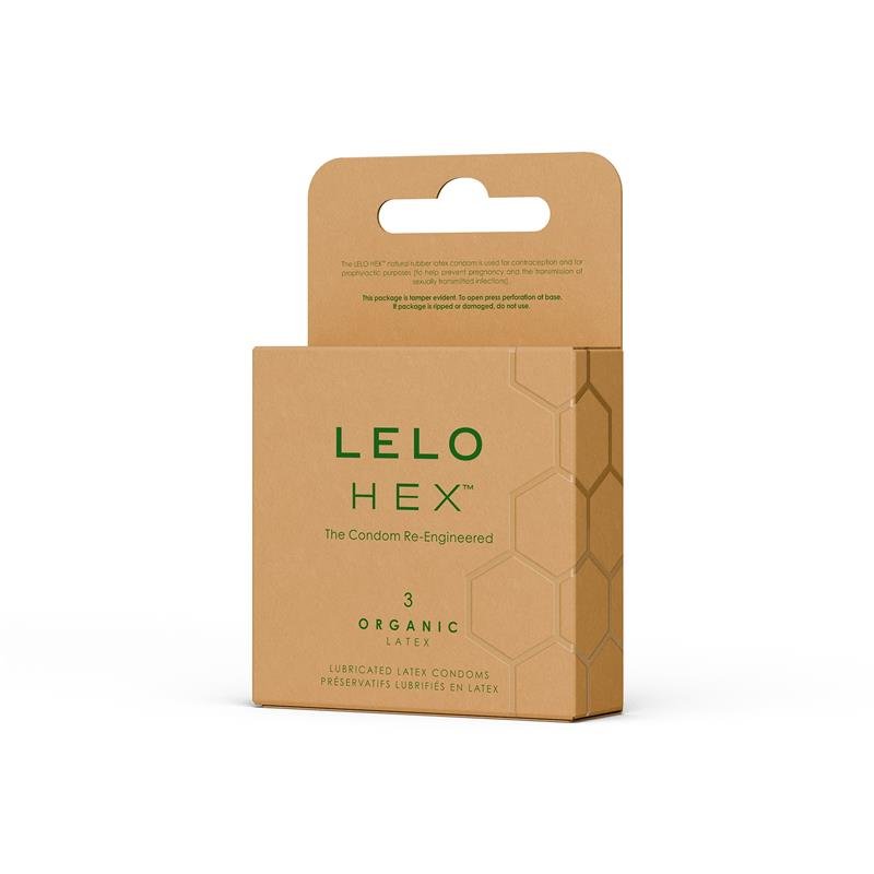 HEX Condoms Organic 3 unidades - Imagen 2