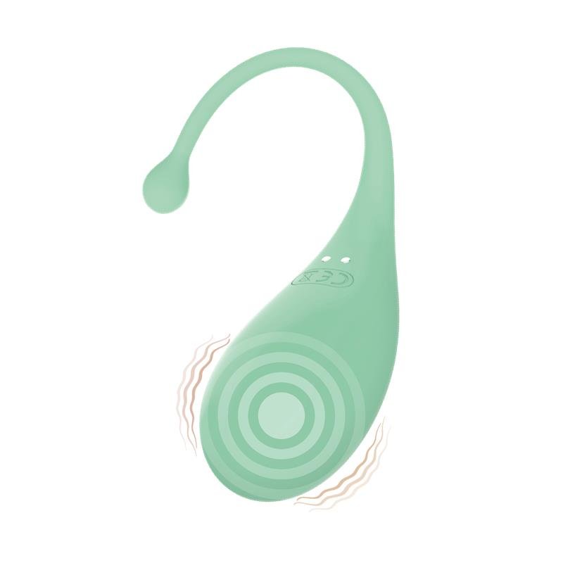 Huevo Vibrador Palpitation Mint con APP - Imagen 2