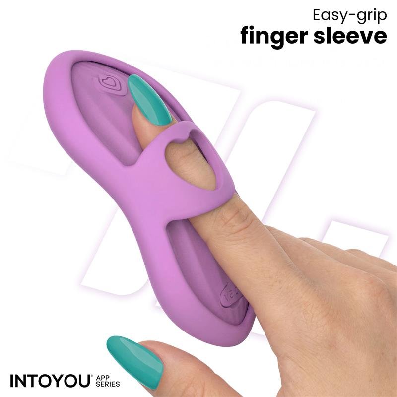 Laia Estimulador de Dedo con Calor y Funda con APP Lavanda - Imagen 2