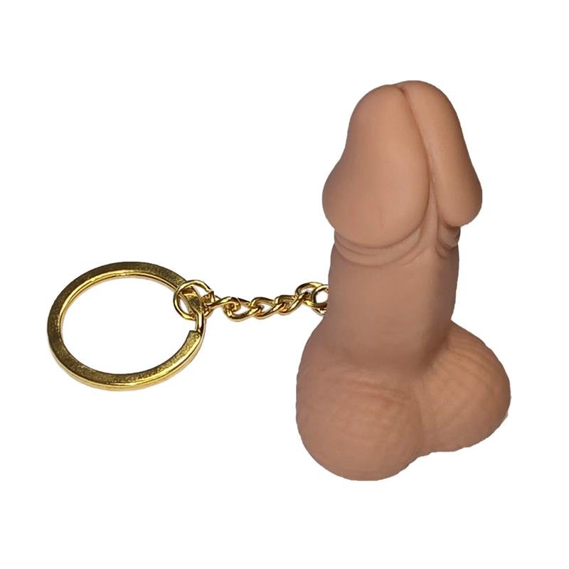 Llavero de Goma Dura Forma de Pene