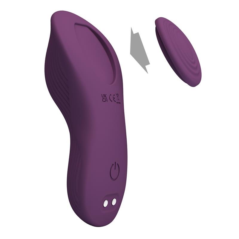 Mane Vibrador de Braguita con App Púrpura - Imagen 2