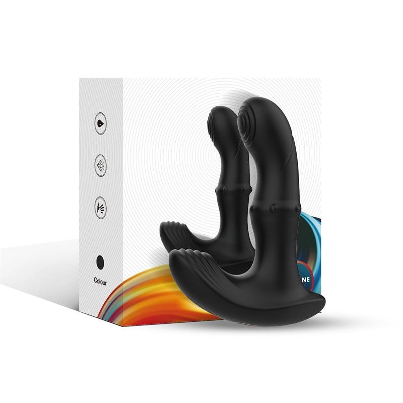 Masajeador Prostático Vibración, Thrusting y Estimulador de Clítoris - Imagen 3