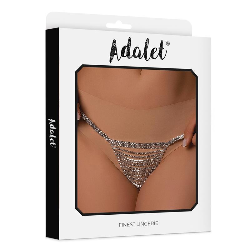 Naia Tanga Plateado Talla Única - Imagen 2