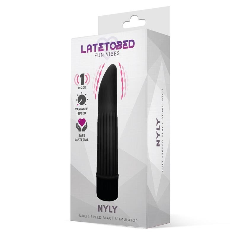 Nyly Estimulador Multi-Velocidad Negro - Imagen 2