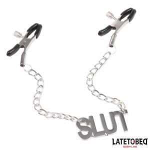 Pinzas para Pezones Lema Slut