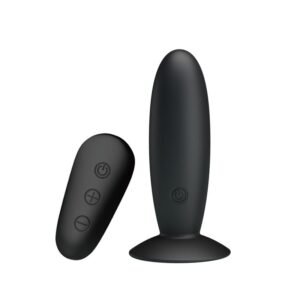 Plug Anal con Vibración y Control Remoto USB