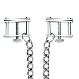 Pinzas para Pezones con Cadena Ajustable