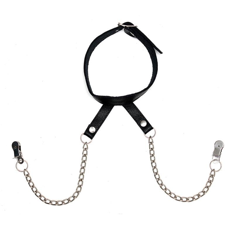 Pinzas para Pezones con Cadena y Collar - Imagen 2