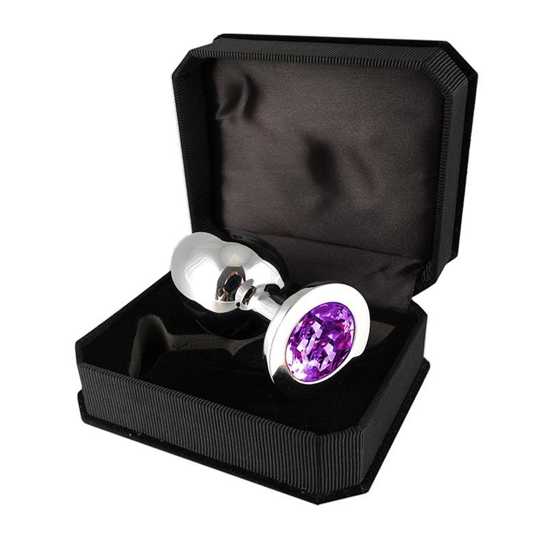 Plug Metal Morado 9,7 cm - Imagen 2