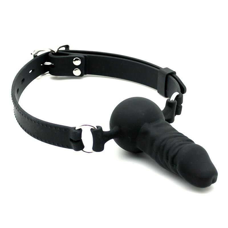 Mordaza con Dildo Silicona - Imagen 2