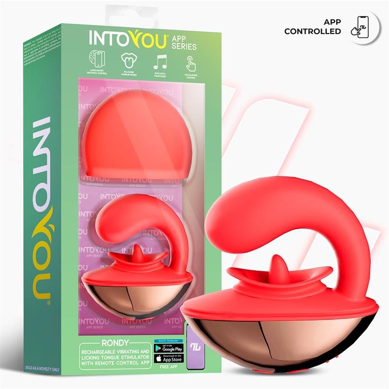 Rondy Estimulador con Vibración y Lengua con App - Imagen 2