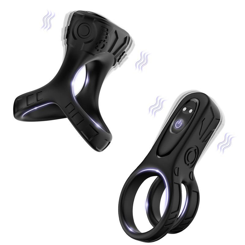 Set 2 Anillos Mecha Lock Essence Ring - Imagen 2