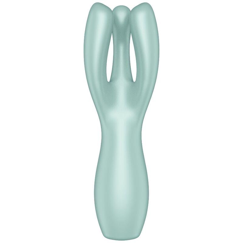 Threesome 3 Lay-on Vibrador 3 Motores Menta - Imagen 3