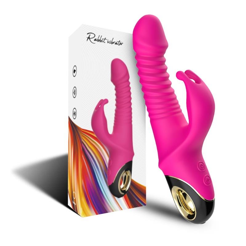 Vibrador con Thrusting y Oscilación 360º Rosa - Imagen 3